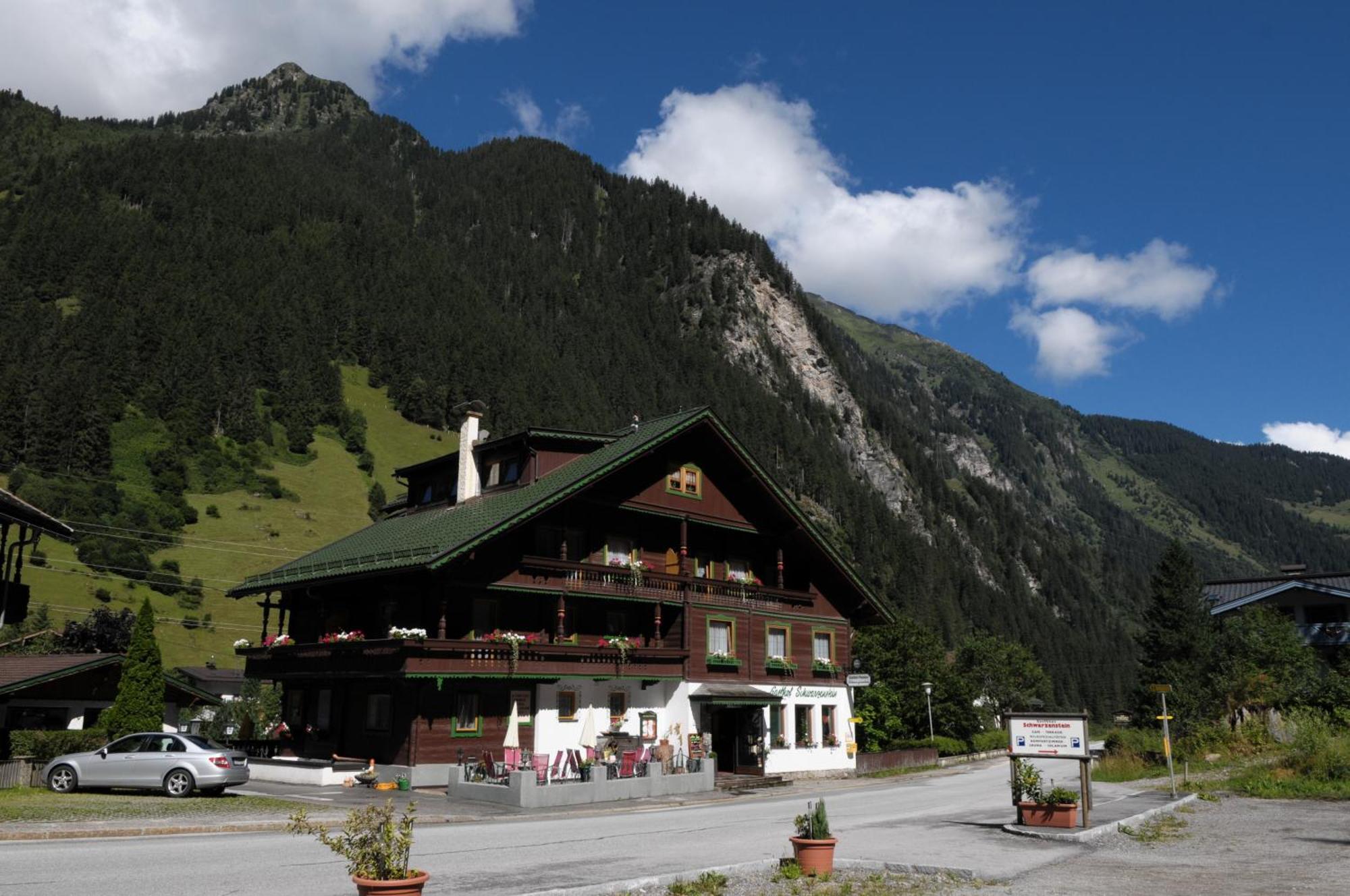 Hotel Gasthaus Schwarzenstein Ginzling Buitenkant foto